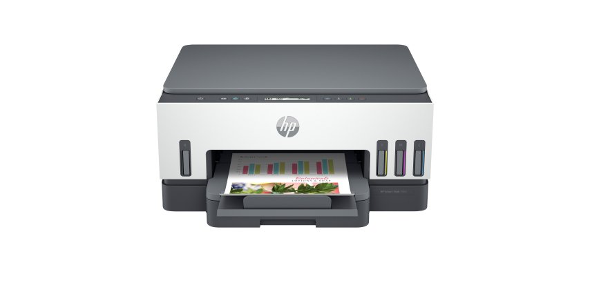 HP Smart Tank 7005 Wireless All-in-One Color Printer, Two-sided printing; Copier, Scanner