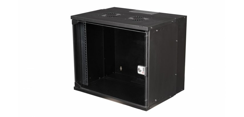 Equip EWM-09-5440-B rack 9U Da parete Nero