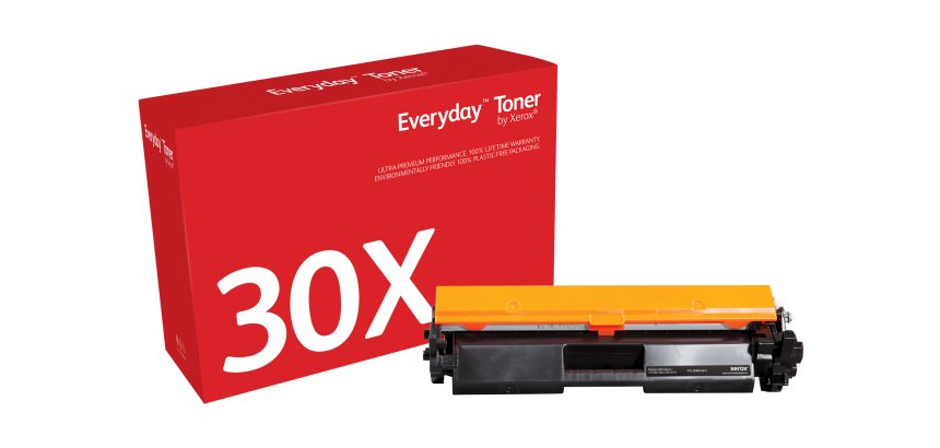 Toner Everyday™ di Xerox Nero compatibile con HP 30X (CF230X), Alta capacità