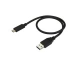 StarTech.com 1.6ft (50cm) USB-A to USB-C Charging Cable, USB 10Gbps, Charge & Sync, 3A - USB Charging Cord