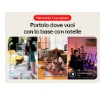 LG Swing 32U889SA Schermo Personale 32" 4K Touch, base con rotelle, webOS