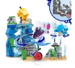 MEGA Pokémon Aquatic Adventure Building Toy Kit, with 3 Action Figures (319 Pieces) for Kids