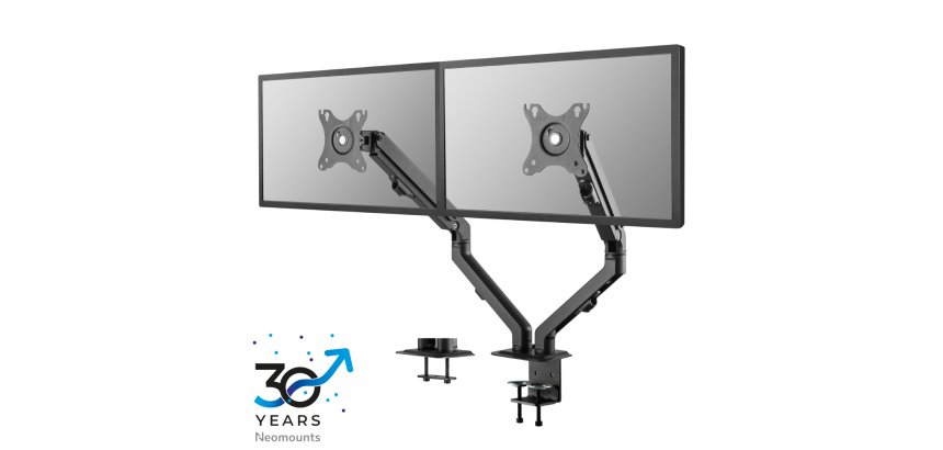 Neomounts FPMA-D650DBLACK Support d'écran à fixer 17-27" - ressort hélicoïdal