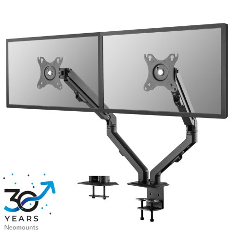 Neomounts FPMA-D650DBLACK Brazo de monitor 17-27" - muelle helicoidal