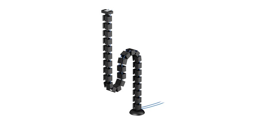 Neomounts ADS06-132BL Organizador vertebral de cables - fijación magnética - universal