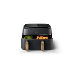 Philips Serie 3000 Airfryer doppio cestello, friggitrice ad aria da 9.0L, 12 metodi di cottura, App per ricette NA352/00