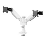 Neomounts DS65S-950WH2 Support d'écran à fixer 24-34" - ressort à gaz - Topfix - multiréglable - arrêt 180°