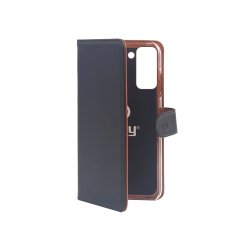 Celly Wally mobile phone case 17 cm (6.7") Folio Black, Brown