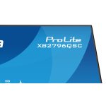 iiyama ProLite XB2796QSC-B1 écran plat de PC 68,6 cm (27") 2560 x 1440 pixels Quad HD LED Noir