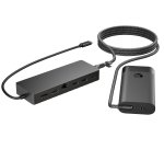 HP Ensemble combiné concentrateur USB-C et chargeur pour PC portable Universal