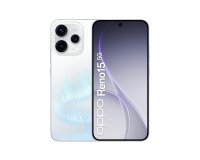 OPPO Reno15 5G AI Smartphone, Tripla fotocamera 50+50+8MP, Selfie 50MP, Display 6.59” 120HZ AMOLED FHD+, 6500mAh, RAM 8GB(Esp2GB/4GB/8GB)+ROM 512GB [Versione Italia], Aurora White