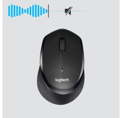 Ratón inalámbrico Silent Plus Logitech M330 Mecánico 1000 DPI