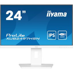 iiyama ProLite XUB2497HSN-W2 computer monitor 60,5 cm (23.8") 1920 x 1080 Pixels Full HD LED Wit