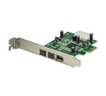 StarTech.com Scheda adattatore PCI Express FireWire 2b 1a 1394 a 3 porte