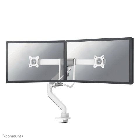 Neomounts DS75-450WH2 Brazo de monitor 17-32" - resorte de gas - Topfix - Tope-a-180°