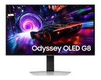 Samsung G81SF écran plat de PC 68,6 cm (27") 3840 x 2160 pixels 4K Ultra HD OLED Argent