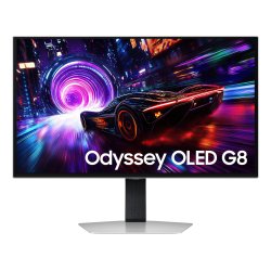 Samsung G81SF écran plat de PC 68,6 cm (27") 3840 x 2160 pixels 4K Ultra HD OLED Argent