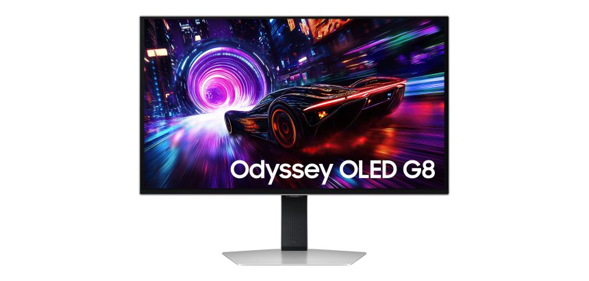 Samsung G81SF écran plat de PC 68,6 cm (27") 3840 x 2160 pixels 4K Ultra HD OLED Argent