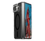 PanzerGlass CARE™ by ® SL1M Case Smokey w. Black MagSafe iPhone Duo coque de protection pour téléphones portables Housse Noir