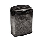 Fellowes M-7Cm distruggi documenti Taglio a particelle Nero