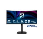 Philips 3000 series 34B2U3600C/00 écran plat de PC 86,4 cm (34") 3440 x 1440 pixels Wide Quad HD LCD Noir