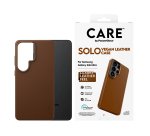 PanzerGlass CARE™ by ® Solo Case Brown w. Qi Samsung Galaxy S26 Ultra protective phone case Brown Cover