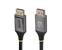 StarTech.com 3m DisplayPort 2.1 Cable, VESA Certified DP54 DisplayPort Cable, 8K 60Hz Uncompressed, 10K 60Hz/8K 144Hz/4K with DSC 1.2a, DP 2.1 Display Cable
