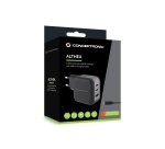 Conceptronic ALTHEA17B Caricabatterie per dispositivi mobili Universale Nero AC Ricarica rapida Interno