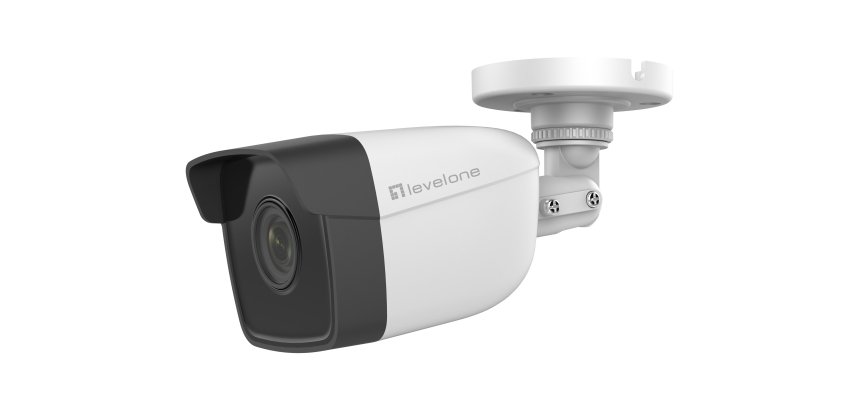 LevelOne FCS-5201 telecamera di sorveglianza Pallottola (forma) Telecamera di sicurezza IP Interno e esterno 1920 x 1080 Pixel Soffitto/muro