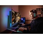Philips Evnia 8000 49M2C8900L/00 écran plat de PC 124,2 cm (48.9") 5120 x 1440 pixels Dual QHD QD-OLED Blanc