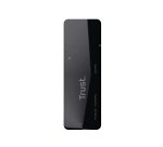 Trust NANGA lettore di schede USB 3.2 Gen 1 (3.1 Gen 1) Type-A Nero