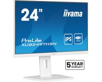 iiyama ProLite XUB2497HSN-W2 écran plat de PC 60,5 cm (23.8") 1920 x 1080 pixels Full HD LED Blanc