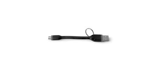 Celly USBMICROKEYBK cavo USB 0,12 m USB-A MicroUSB Nero