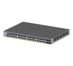 NETGEAR GS752TXP Géré L2/L3/L4 10G Ethernet (100/1000/10000) Connexion Ethernet, supportant l'alimentation via ce port (PoE) Noir