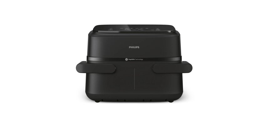 Philips 1000 series NA150/00 fryer Double 7 L Stand-alone 2450 W Hot air fryer Black