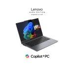Lenovo ThinkPad X9-14 Gen 1 Copilot+ PC Intel Core Ultra 7 258V Laptop 35.6 cm (14") WUXGA 32 GB LPDDR5x-SDRAM 1 TB SSD Wi-Fi 7 (802.11be) Windows 11 Pro Italian Grey