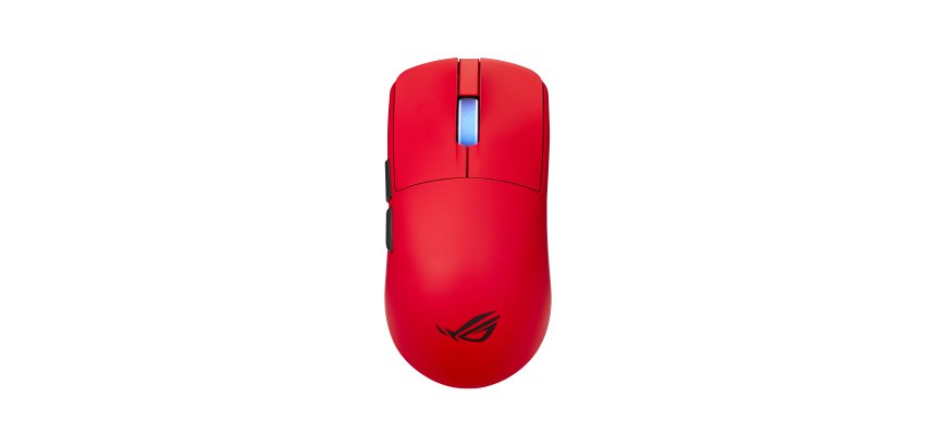 ASUS ROG Harpe II Ace RED mouse Gaming Right-hand RF Wireless + Bluetooth + USB Type-A Optical 42000 DPI