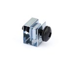 StarTech.com Lot de 50 Vis 10-32 de 19mm et Écrous à Clip à Trou Carré pour Baies de Serveurs, Armoires et Boîtiers de 19" ou 10", Noir et Argent - TAA
