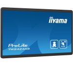 iiyama TW2424AS-B1 Écran d'affichage dynamique Écran plat de signalisation numérique 60,5 cm (23.8") Wifi 250 cd/m² 4K Ultra HD Noir Écran tactile Intégré dans le processeur Android 24/7