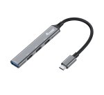 Equip 128961 hub de interfaz USB 3.2 Gen 1 (3.1 Gen 1) Type-C 5000 Mbit/s Negro, Gris