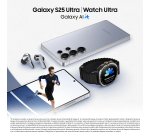 Samsung Galaxy S25 Ultra Smartphone AI, Display 6.9'' QHD+ Dynamic AMOLED 2X, Fotocamera 200MP, RAM 12GB, 256GB, 5.000 mAh, Titanium Whitesilver