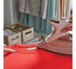 DYMO LetraTag "Iron-On" etichette per tessuti autoadesiva | rotolo da 12 mm x 2 m | stampa nera su bianco | LT etichette lavaggio per etichettatrice LetraTag | 1 pezzo