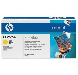 HP CE252A Cartouche de toner 1 pièce(s) Original Jaune