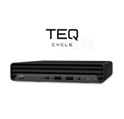 Teqcycle HP Elitedesk 800 G6 Intel® Core™ i5 i5-10500T 16 Go DDR4-SDRAM 256 Go SSD Windows 11 Pro MFF Mini PC Noir