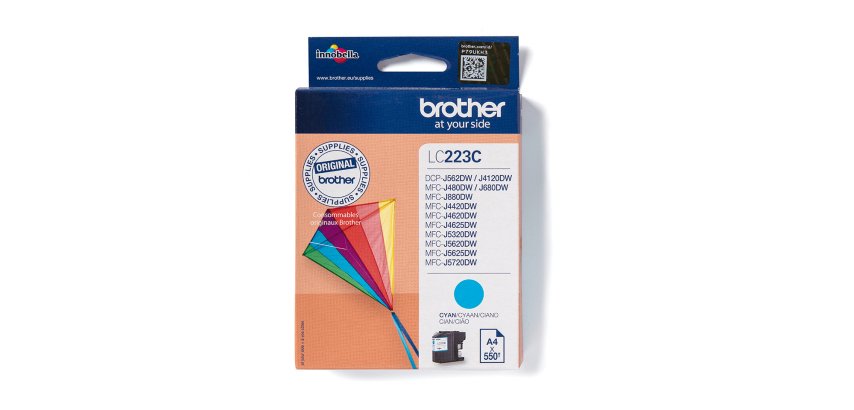 Brother LC223C ink cartridge 1 pc(s) Original Cyan