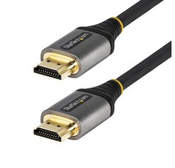 StarTech.com 50cm HDMI 2.1 Kabel 8K, Gecertificeerde Ultra High Speed HDMI Kabel 48Gbps, 8K 60Hz/4K 120Hz HDR10+ eARC, Ultra HD 8K HDMI Kabel, Monitor/TV/Display, Flexibele TPE Mantel