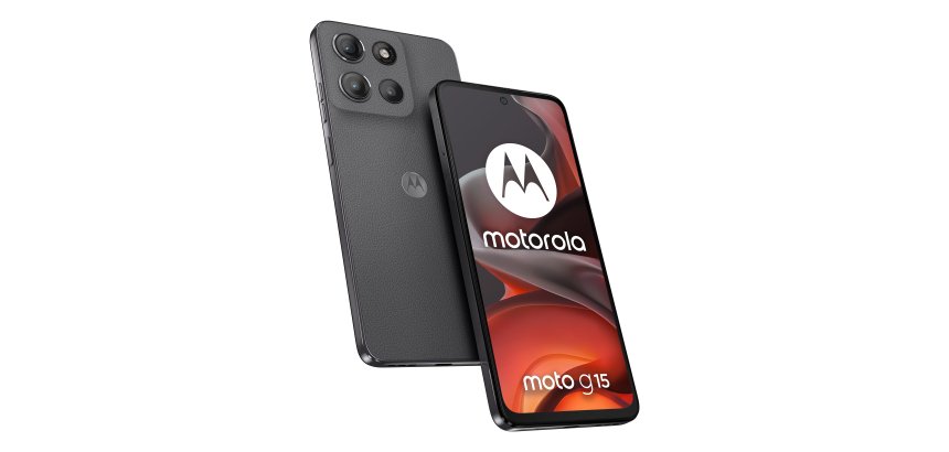 Motorola moto g15 17,1 cm (6.72") Double SIM Android 15 4G USB Type-C 4 Go 128 Go 5200 mAh Gris