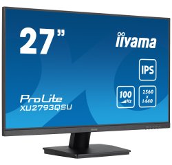 iiyama ProLite XU2793QSU-B7 écran plat de PC 68,6 cm (27") 2560 x 1440 pixels Quad HD LED Noir