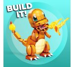 MEGA Pokémon Build & Show Charmander toy building set, 4 inches tall,