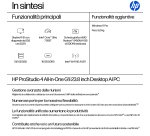 HP ProStudio 4 All-in-One G1i 23.8 inch Desktop AI PC Intel Core Ultra 7 60,5 cm (23.8") 1920 x 1080 Pixel 16 GB DDR5-SDRAM Windows 11 Pro Wi-Fi 6E (802.11ax)
